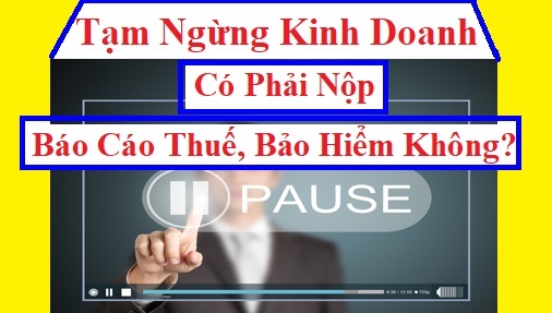 Tạm ngừng kinh doanh