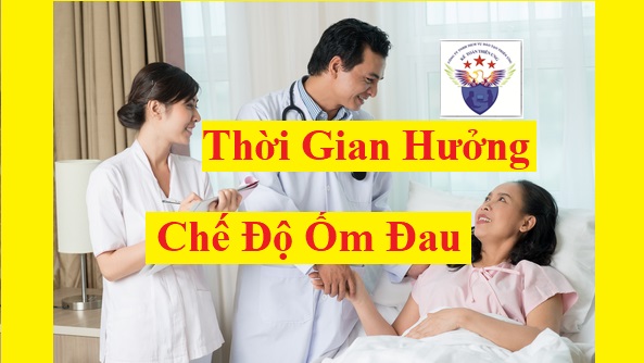 Thời gian hưởng chế độ ốm đau