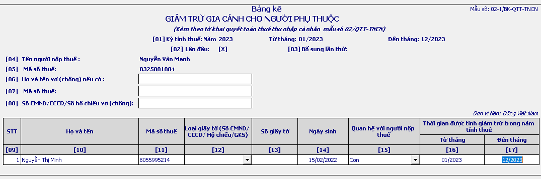 Phụ lục 02-1/BK-QTT-TNCN