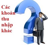 các khoản thu nhập khác