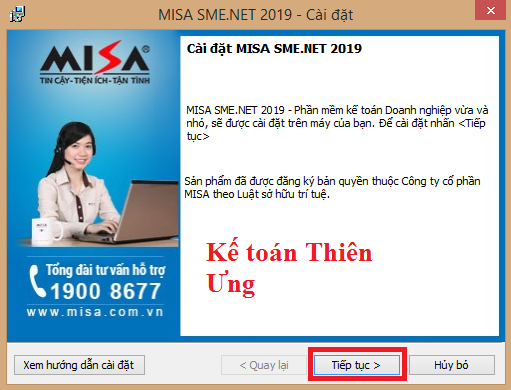 Cách cài đặt phần mềm misa 2019