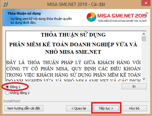 Cách cài đặt phần mềm misa 2019