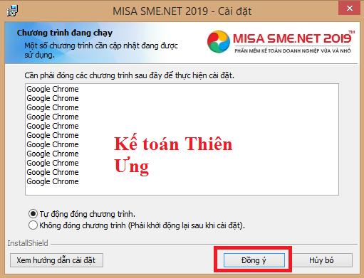 Cách cài đặt phần mềm misa 2019