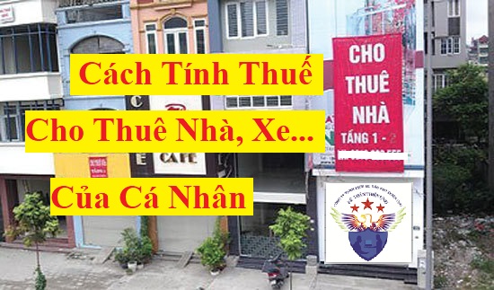 Cách tính thuế cho thuê nhà