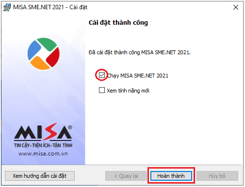 Cách cài đặt phần mềm misa 2021