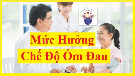 Mức hưởng chế độ ốm đau