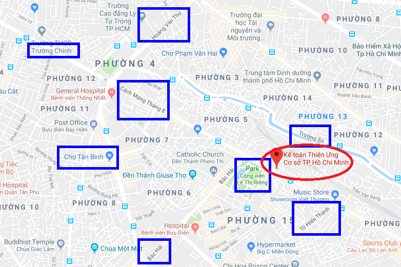 Địa chỉ học kế toán Thiên Ưng tại TP HCM Địa chỉ học kế toán Thiên Ưng tại TP HCM