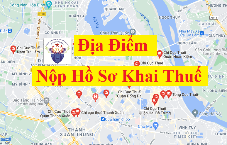 Địa điểm nộp hồ sơ khai thuế