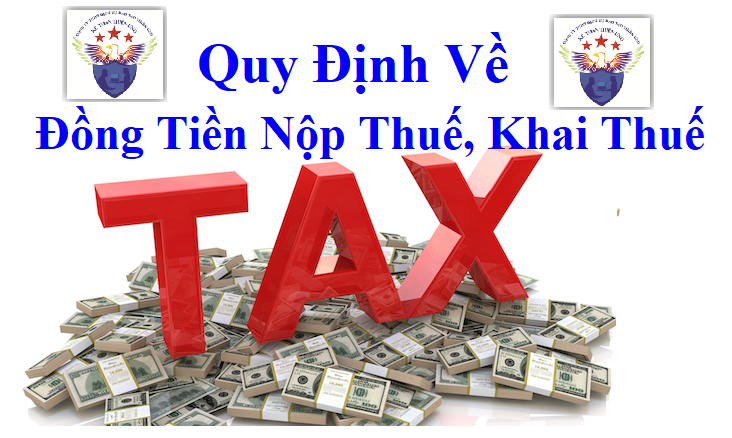 Đồng tiền nộp thuế khai thuế Đồng tiền nộp thuế khai thuế
