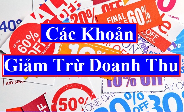 Các khoản giảm trừ doanh thu