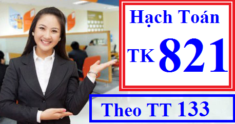 Hạch toán tài khoản 821 theo TT 133