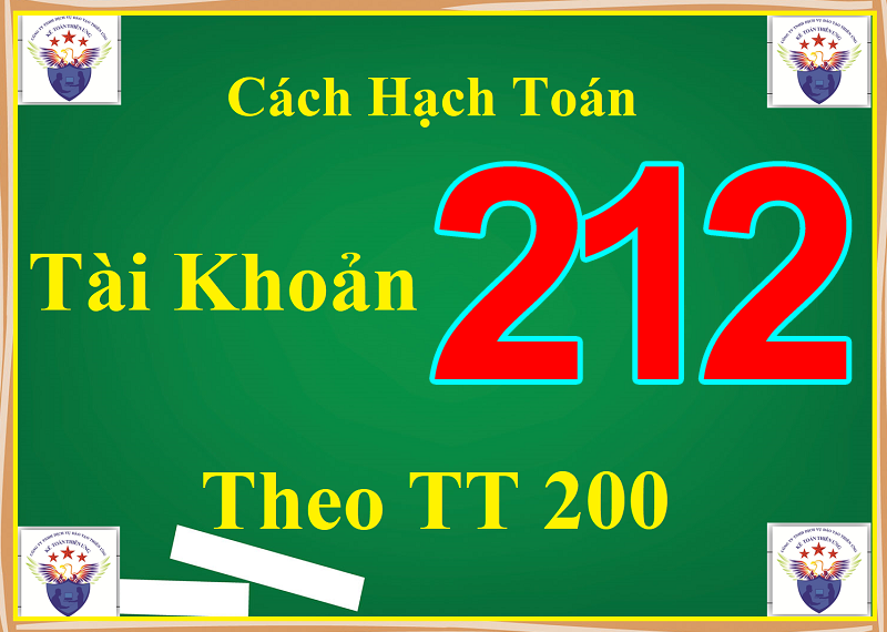 Cách hạch toán tk 212