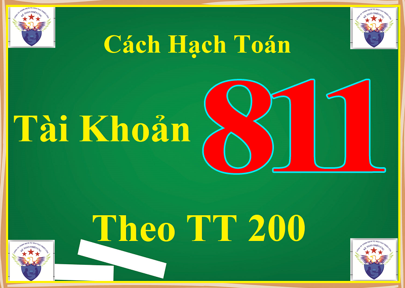 Hạch toán tk 811