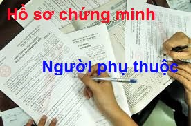 hồ sơ chứng minh người phụ thuộc