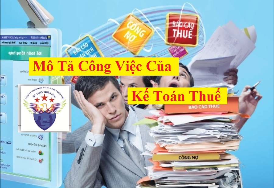 mô tả công việc của kế toán thuế