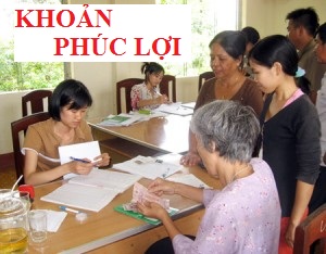 Các khoản chi có tính chất phúc lợi