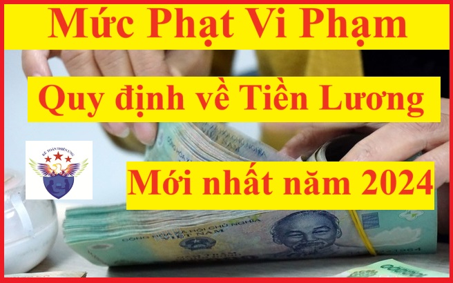 xử phạt vi phạm về tiền lương