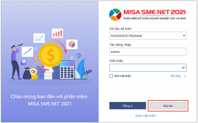 phục hồi dữ liệu misa 2021