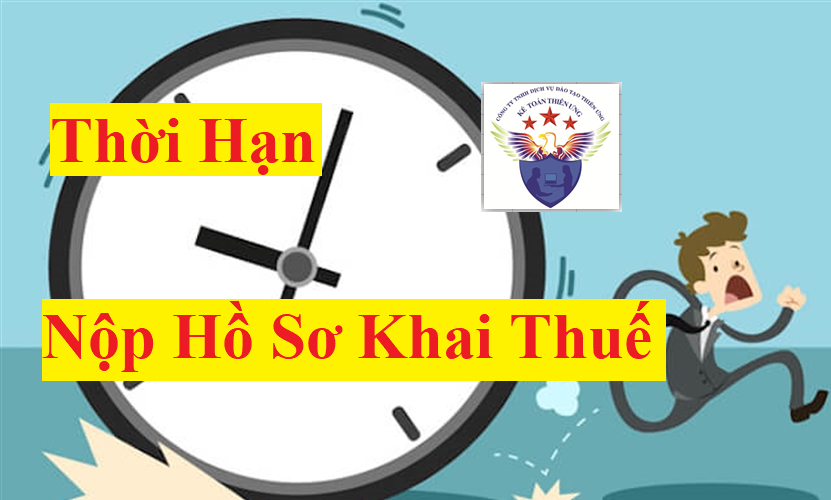 Thời hạn nộp hồ sơ khai thuế