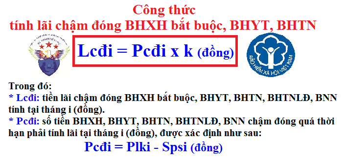 Cách tính lãi chậm đóng BHXH