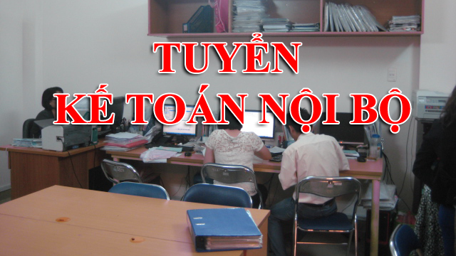 Tuyển kế toán nội bộ