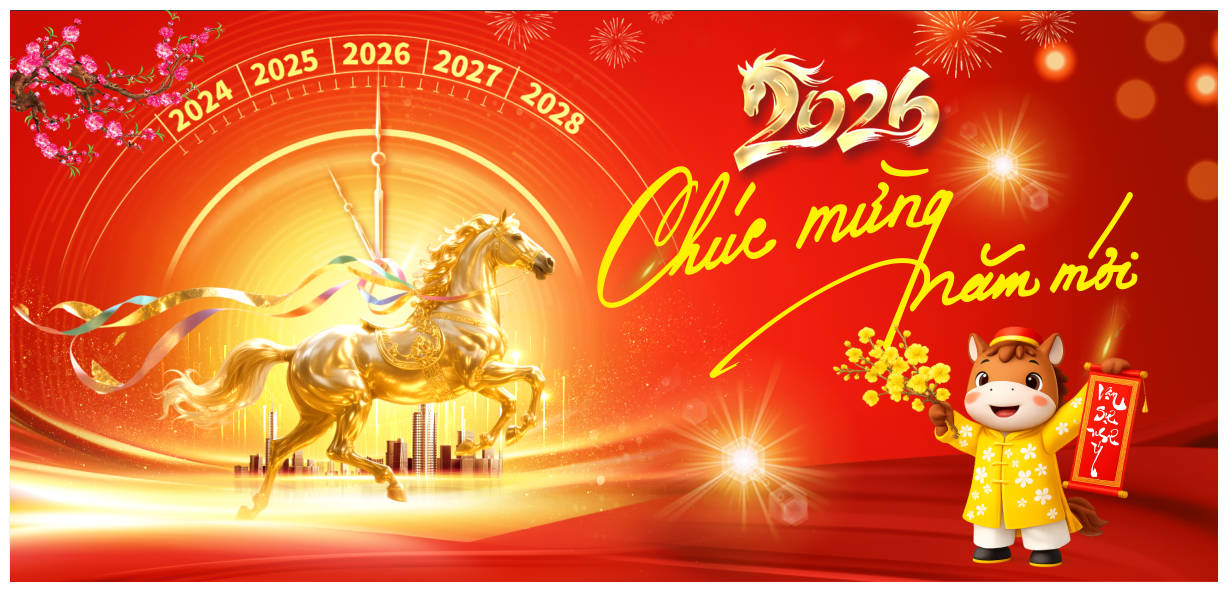 Chúc Mừng Năm Mới - Xuân Bính Ngọ 2026